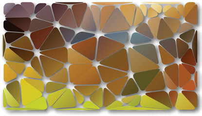 Abstract background autumn triangles