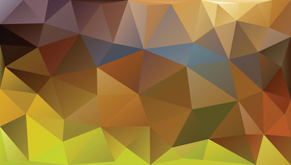 Abstract background autumn triangles