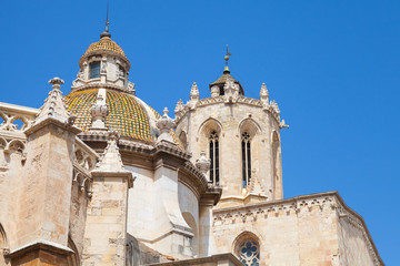 Fototapeta na wymiar The Cathedral of Tarragona. Roman Catholic church