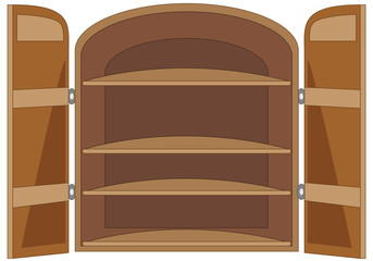 Kitchen Empty Cabinet