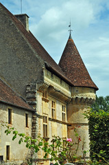 Fototapeta premium Château de Losse, Aquitania - Francia