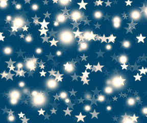 blue background with stars
