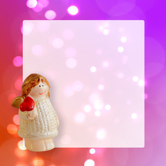 greeting christmas card