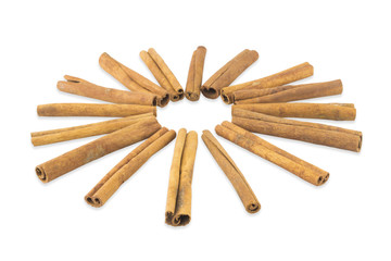 Cinnamon folded ring
