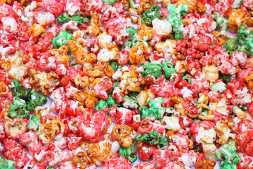 Sugared popcorn texture