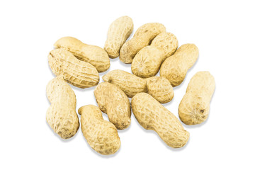 A pile of peanuts