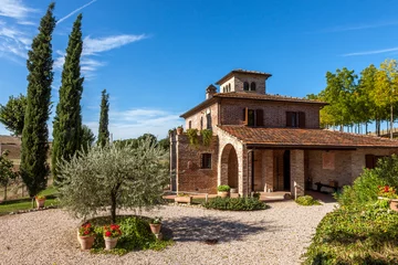 Gordijnen Toscaanse villa © martinhlavacek79