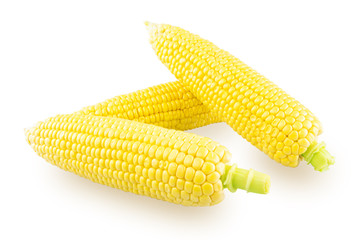 Three corn cob