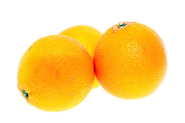 Oranges Isolated on White Background