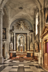 Interior of  of St. Peter 's abbey