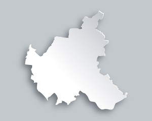 Karte von Hamburg