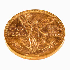 50 Pesos Goldmünze