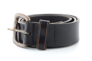 Leather belt