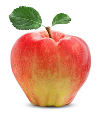 red apple