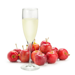 姫リンゴとジュース