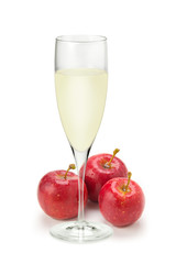 姫リンゴとジュース