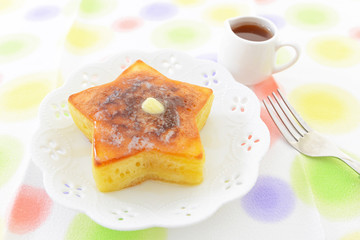 美味しそうなホットケーキ