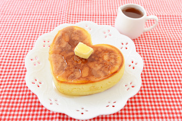 美味しそうなホットケーキ