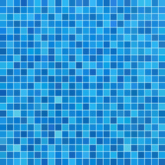 Blue ceramic tile