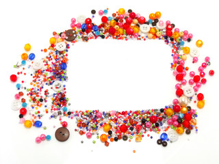 Colorful squares Beads Decoration