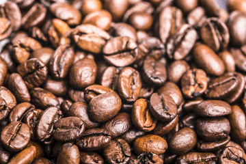 Coffee beans background