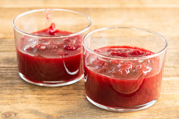 Cranberry sauce