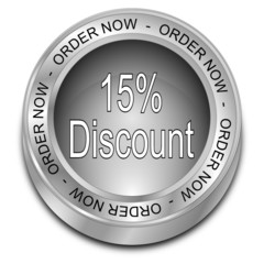 15% Discount - Order now Button