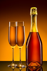 luxury champagne background