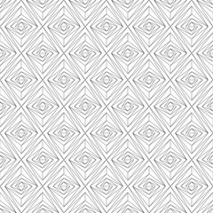 monochrome mosaic seamless pattern