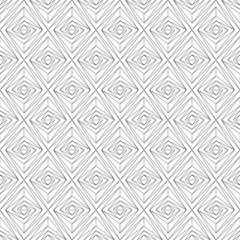 monochrome mosaic seamless pattern