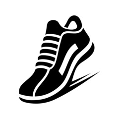Running Shoe Icon.