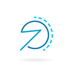 Corporate identity logo template.