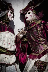Fototapeta na wymiar Venice carnival mask