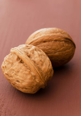 Close up of walnuts