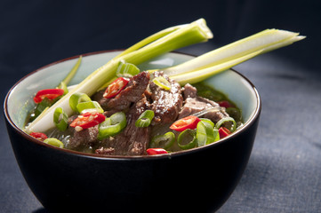 Pho bo soup