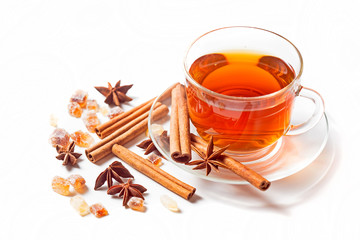 Tea with spices