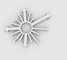 矢印の背景素材