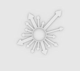 矢印の背景素材