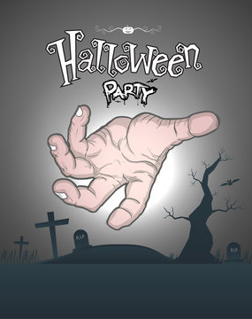 Halloween Party Poster.