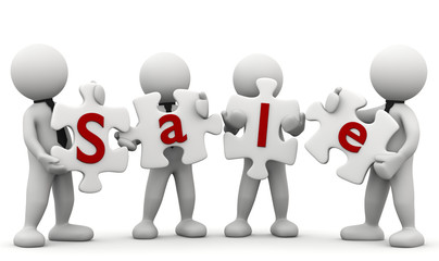 omini bianchi puzzle Sale