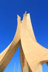 Dekokissen Märtyrer-Denkmal in Algier, Algerien © Picturereflex