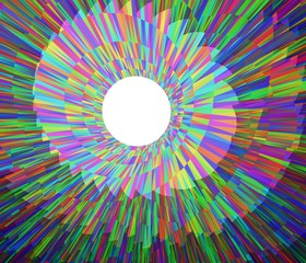 カラフルなトンネルの背景