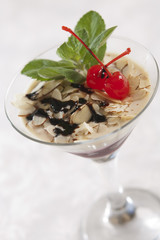Dessert in a glass