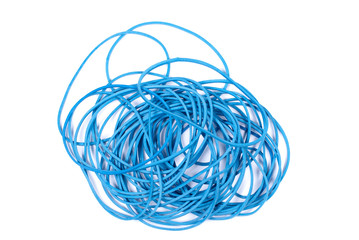 blue gum for money on an isolated background