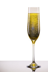 luxury glass of champagne