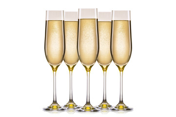 luxury glass of champagne