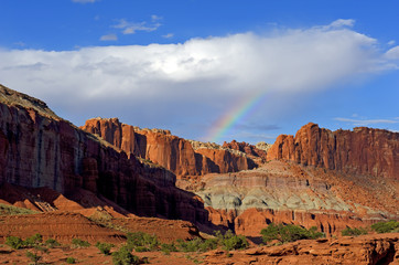 Sunset Capitol Reef National Park at Panorama Point
