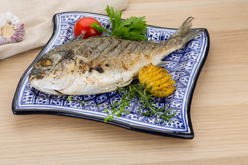 Grilled dorado