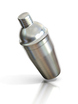 cocktail shaker isolated on a white background