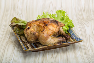 Roasted chicken